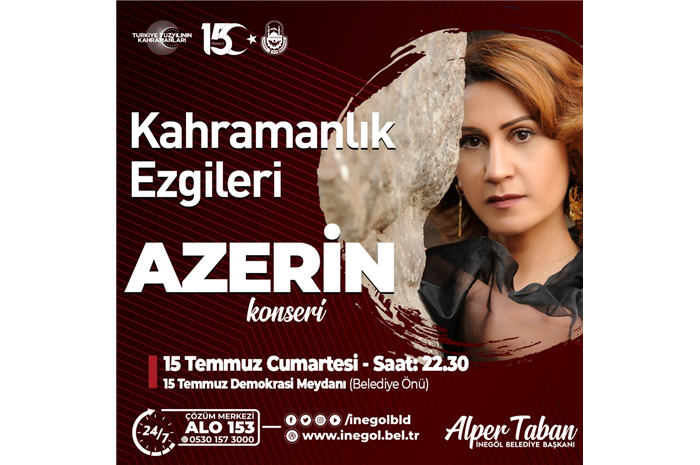 Kahramanlık Ezgileri Azerin Konseri